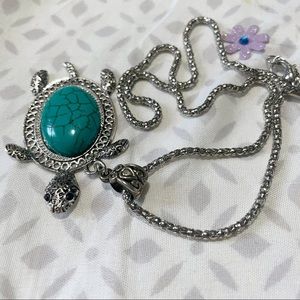 Boho Turtle Necklace